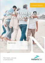 cover brochure Richtlijnen aan mijn naasten