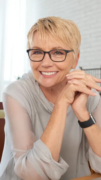 close up gezicht vrouw 